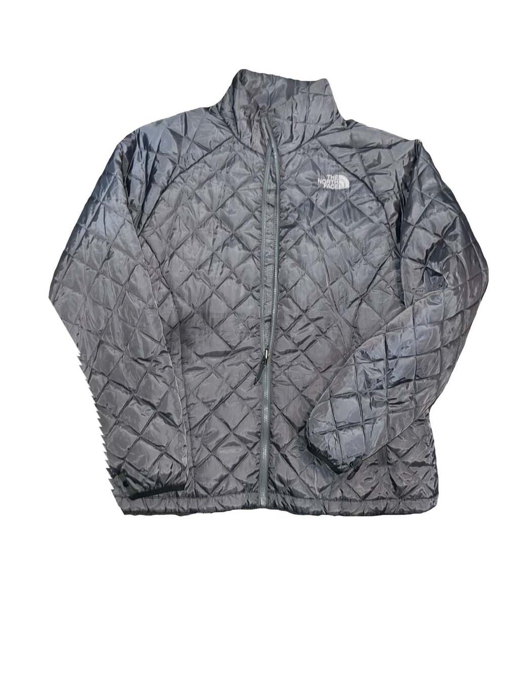 The North Face Quilted Full Zip Jacket Black